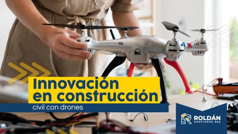 construcción civil con drones