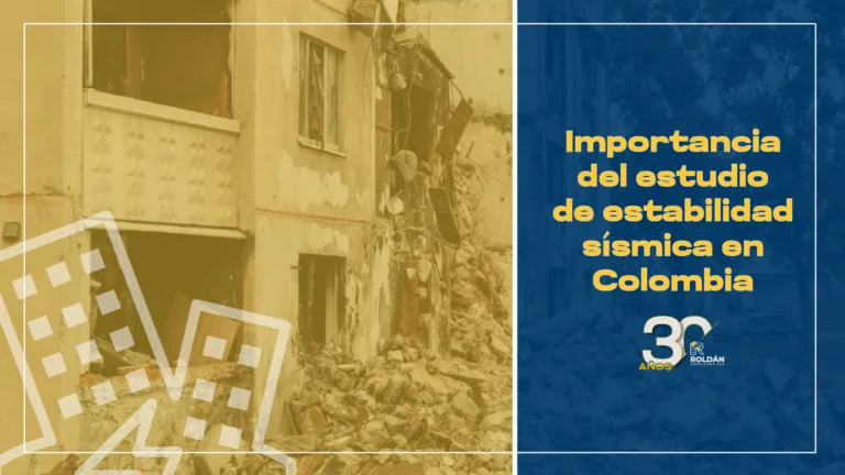 Estudio de estabilidad sísmica