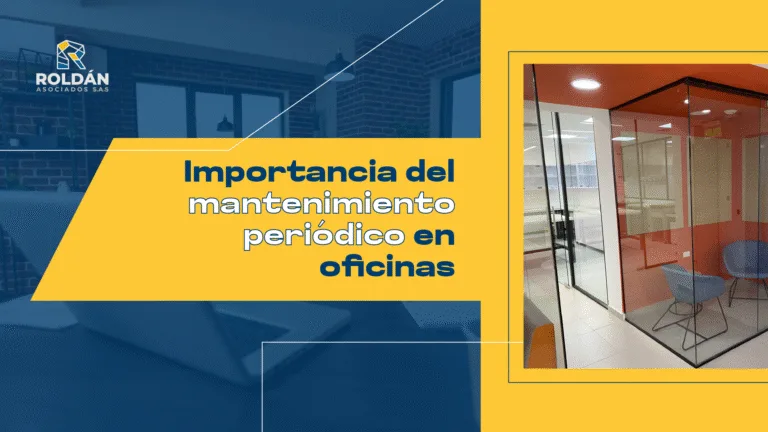 mantenimiento periódico en oficinas